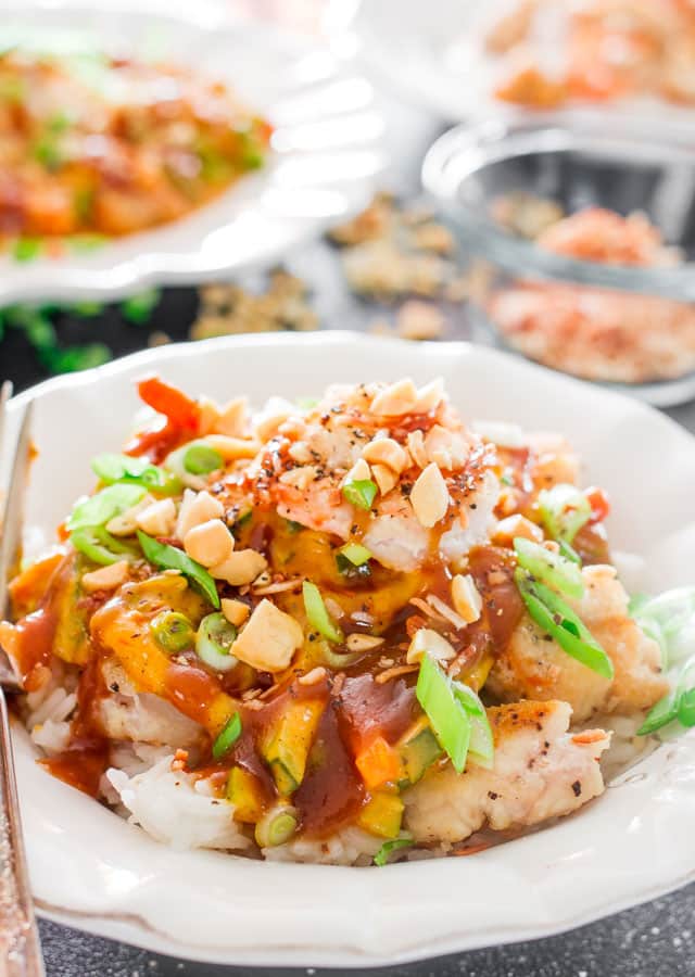 Copycat Cheesecake Factory Bang Bang Chicken and Shrimp Recipe