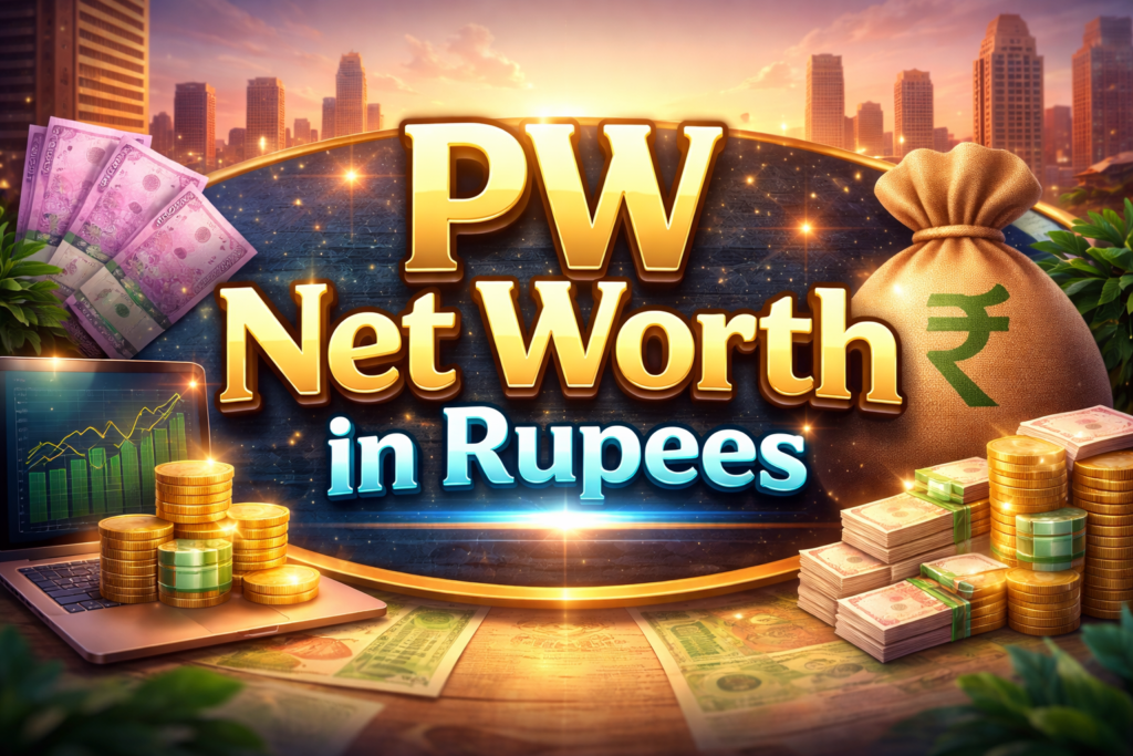 PW Net Worth in Rupees