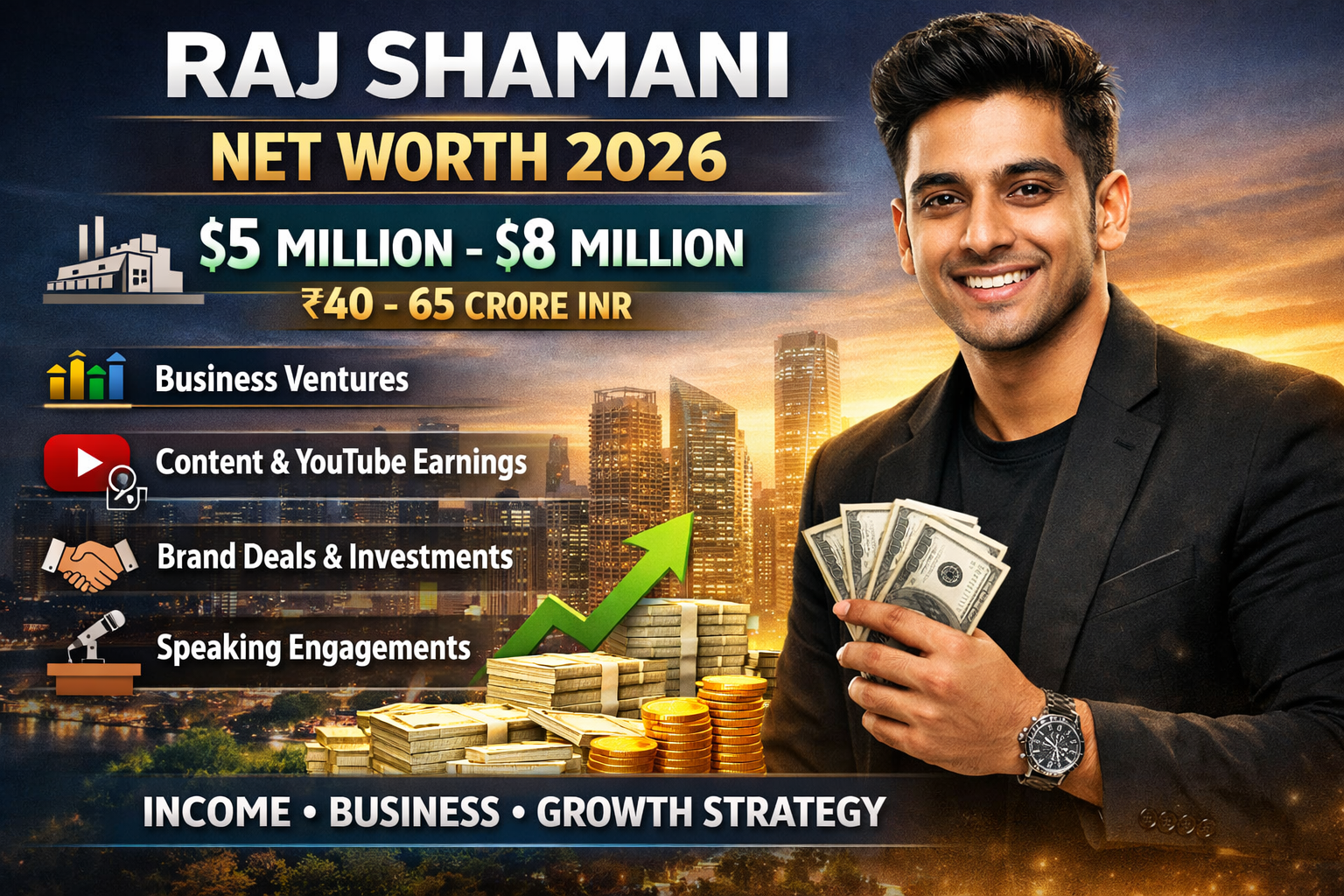 Raj Shamani Net Worth 2026: Income, Business & Growth